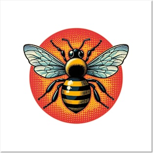 bee Posters and Art